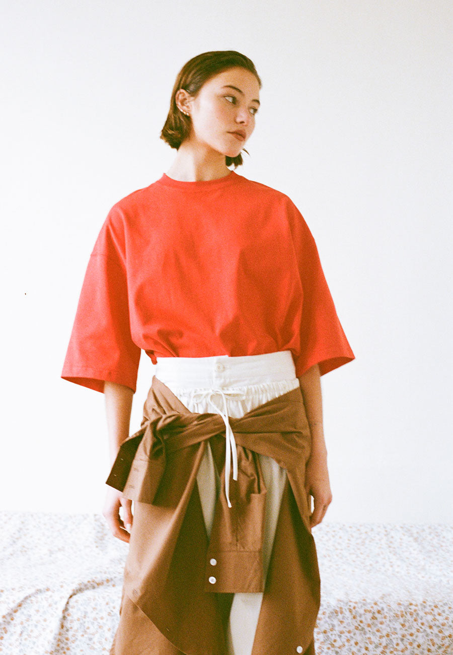 Commonplace Essentials Chroma Tee Red