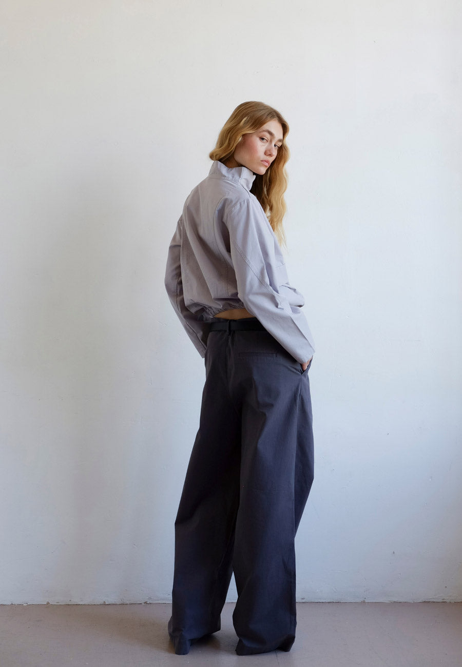 Commonplace Essentials Addington Half Zip Grey