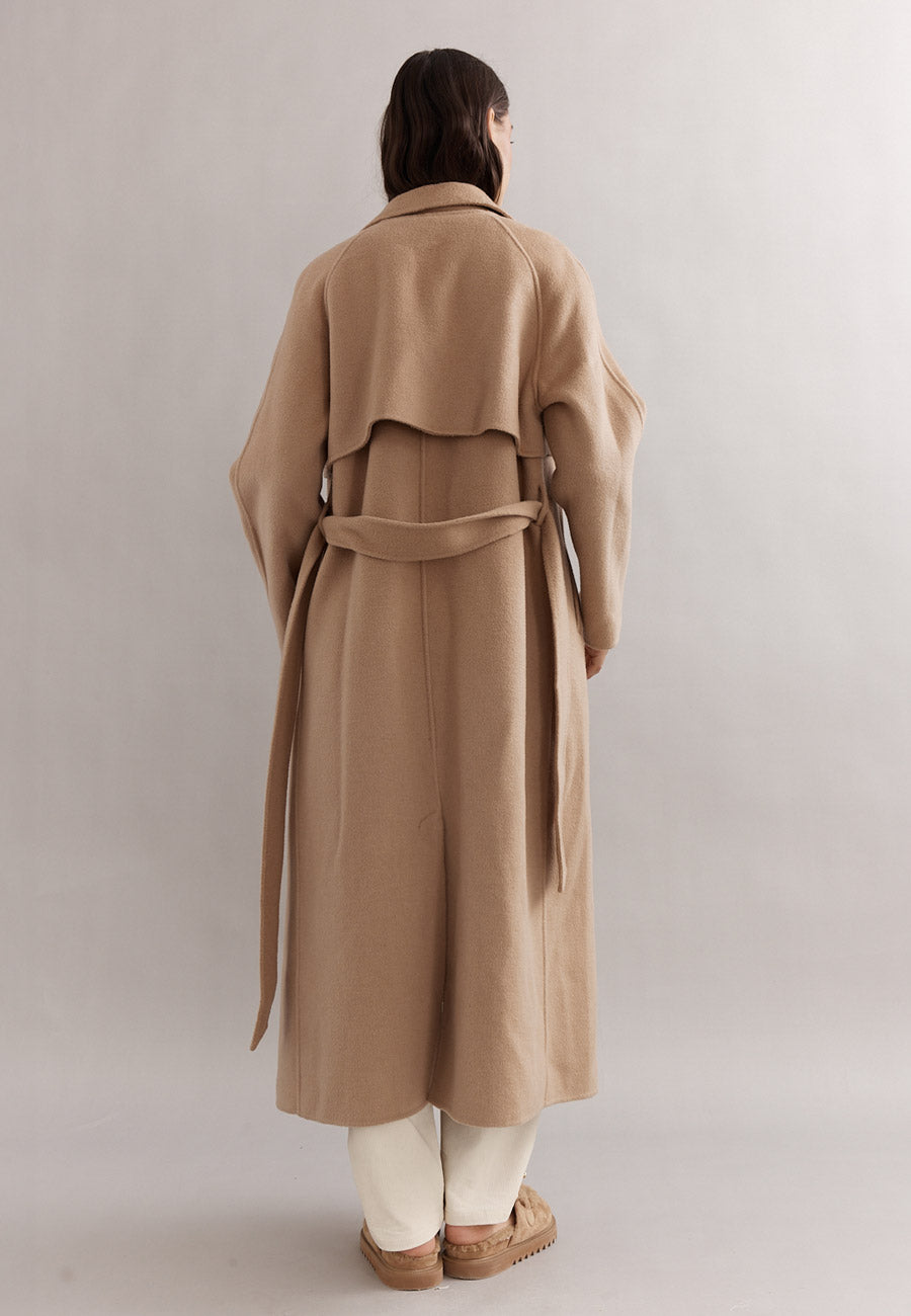Caitlin Crisp Paddington Coat Camel