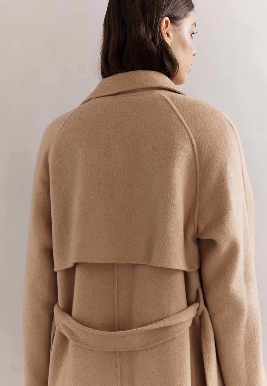 Caitlin Crisp Paddington Coat Camel