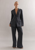 Caitlin Crisp Tinker Tailored Pant Charcoal
