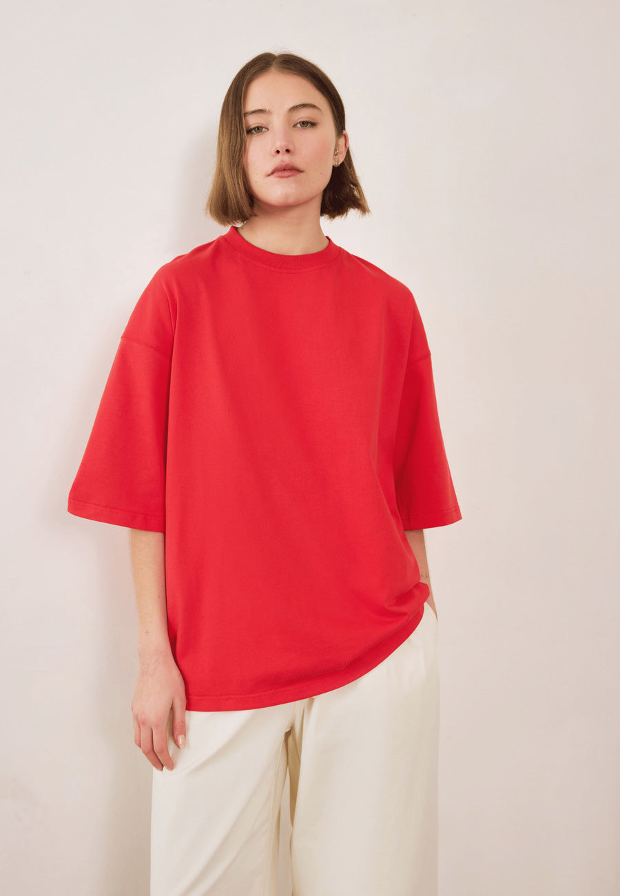 Commonplace Essentials Chroma Tee Red