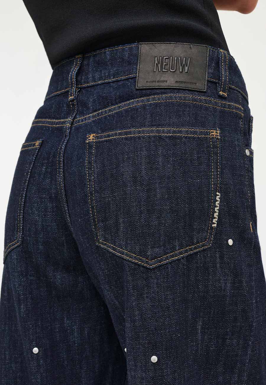 Neuw Milla Wide Rinse Studs