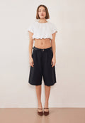Commonplace Essentials Longline Short Black