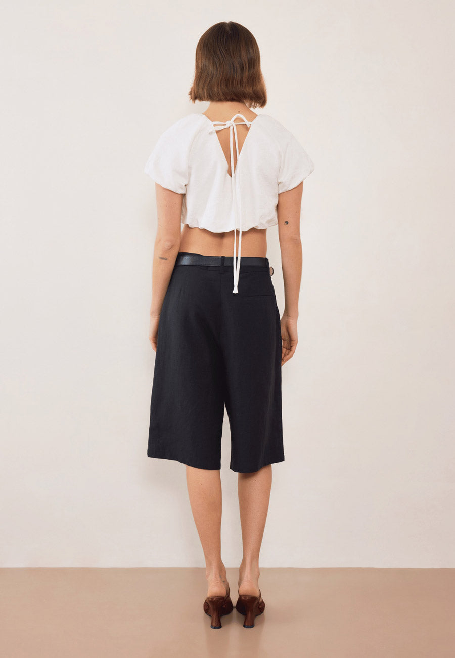 Commonplace Essentials Longline Short Black