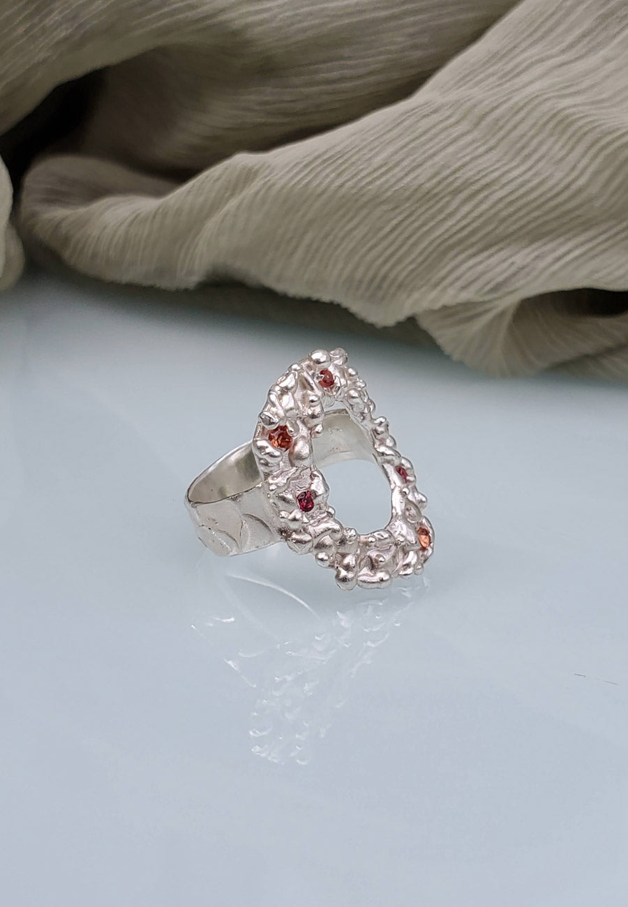 Mothmade Jewels Wreath Ring