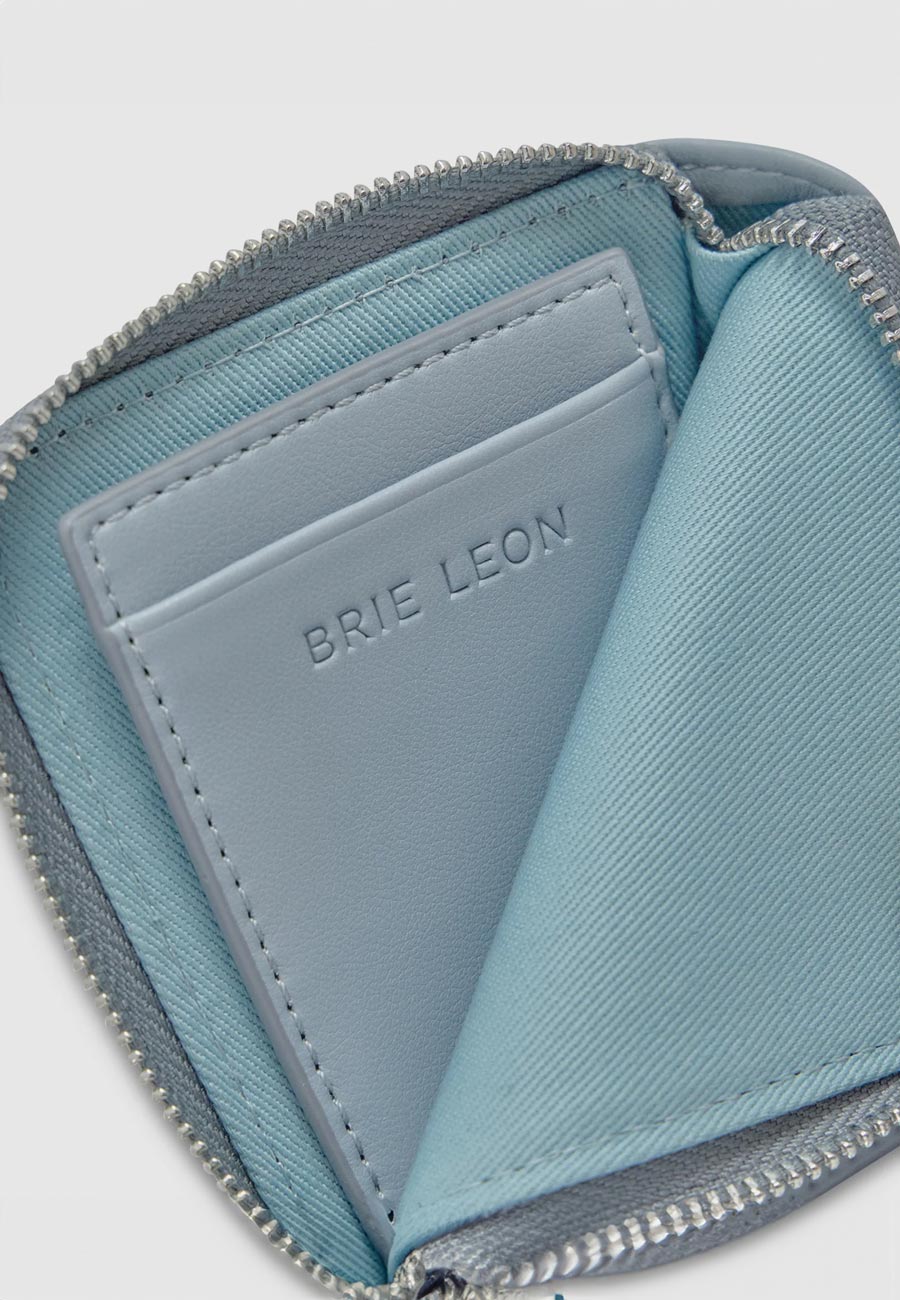 Brie Leon Adie Zip Around Wallet Mist
