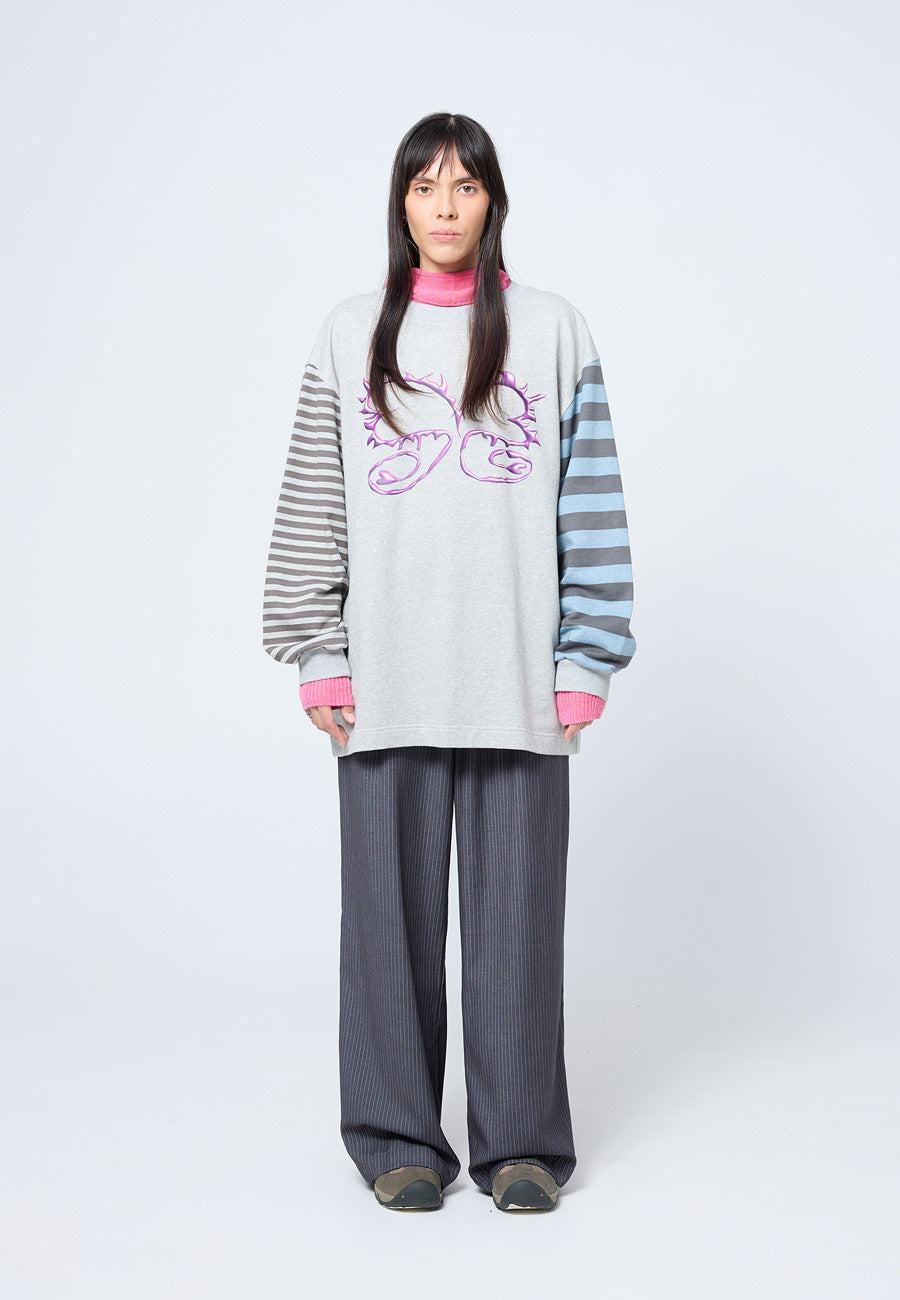 Arthur Longsleeve T-Shirt Concrete