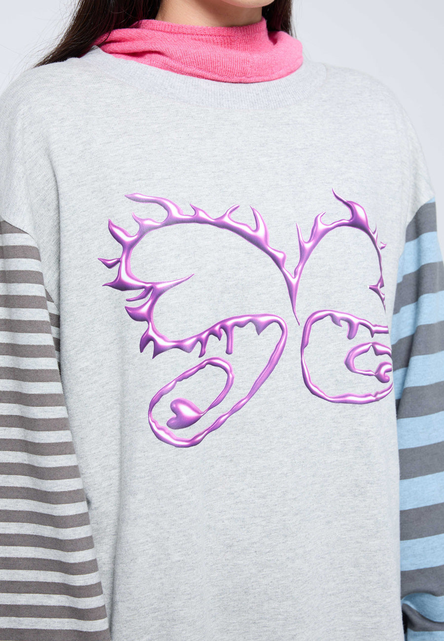 Arthur Longsleeve T-Shirt Concrete