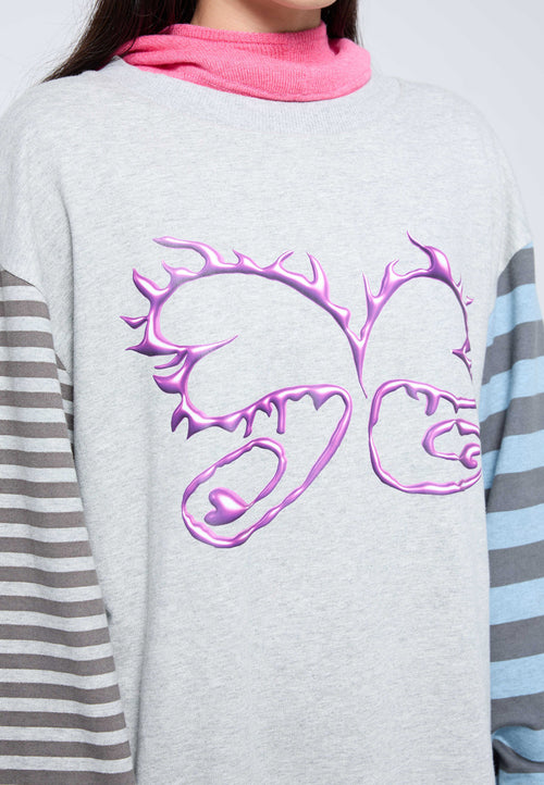 Arthur Longsleeve T-Shirt Concrete