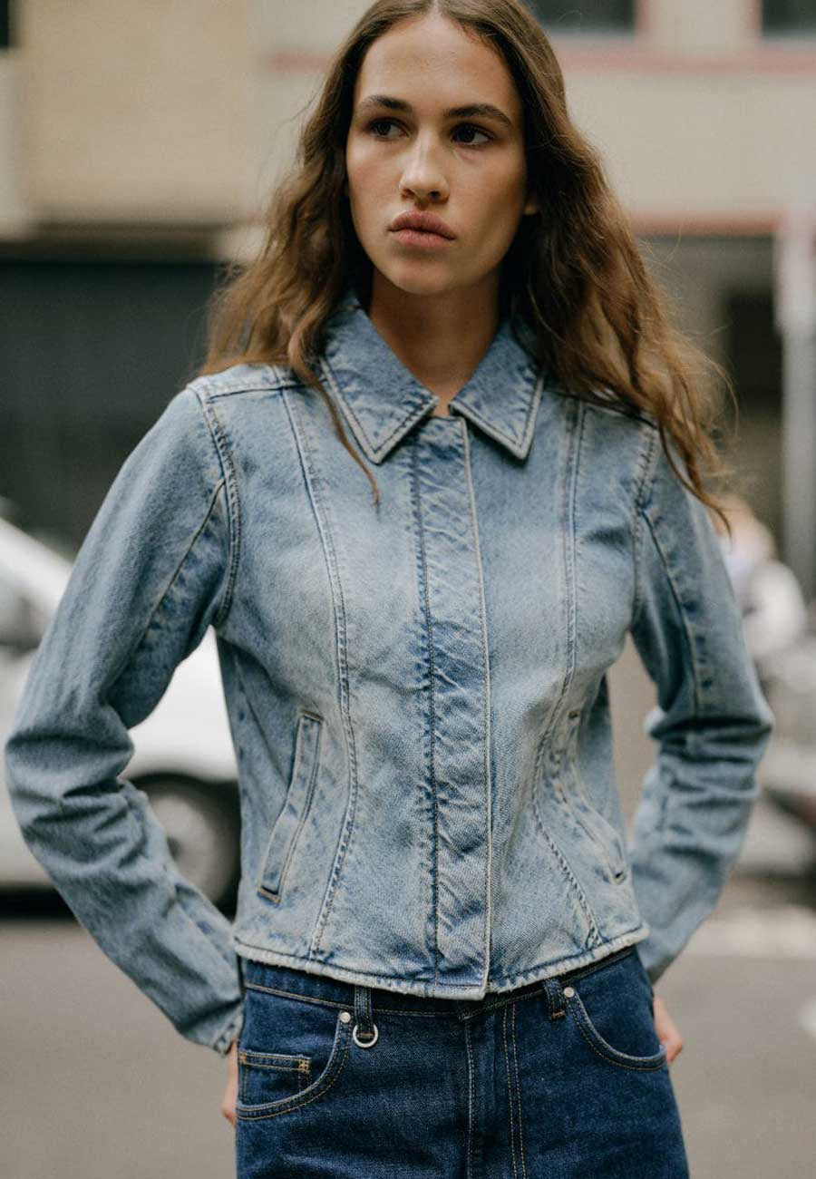 Neuw Bias Cut Denim Jacket