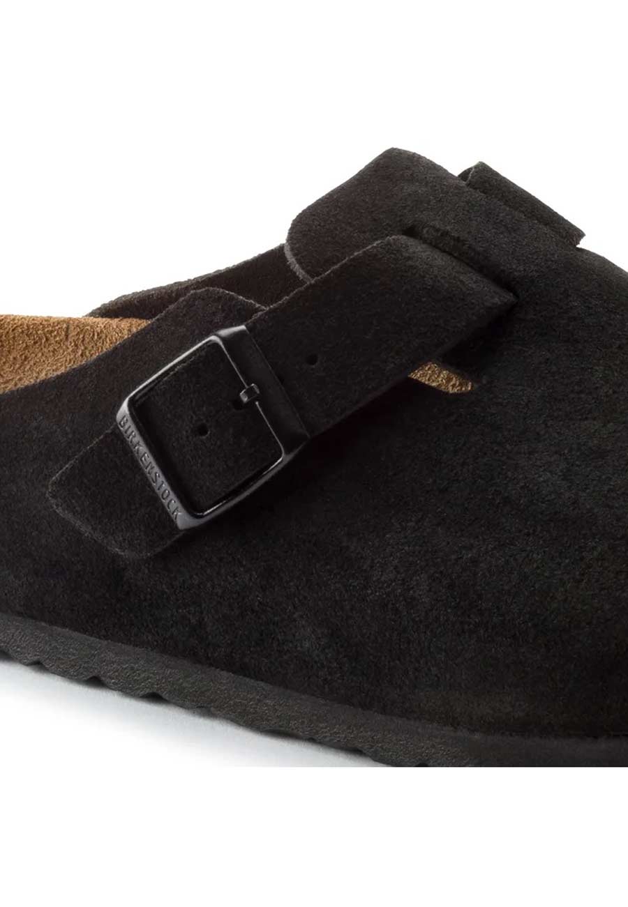Birkenstock Boston SFB Suede Black