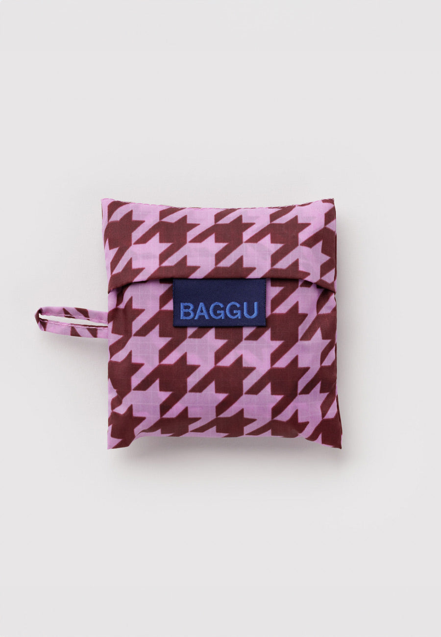 Baggu Baby Baggu Pink Houndstooth