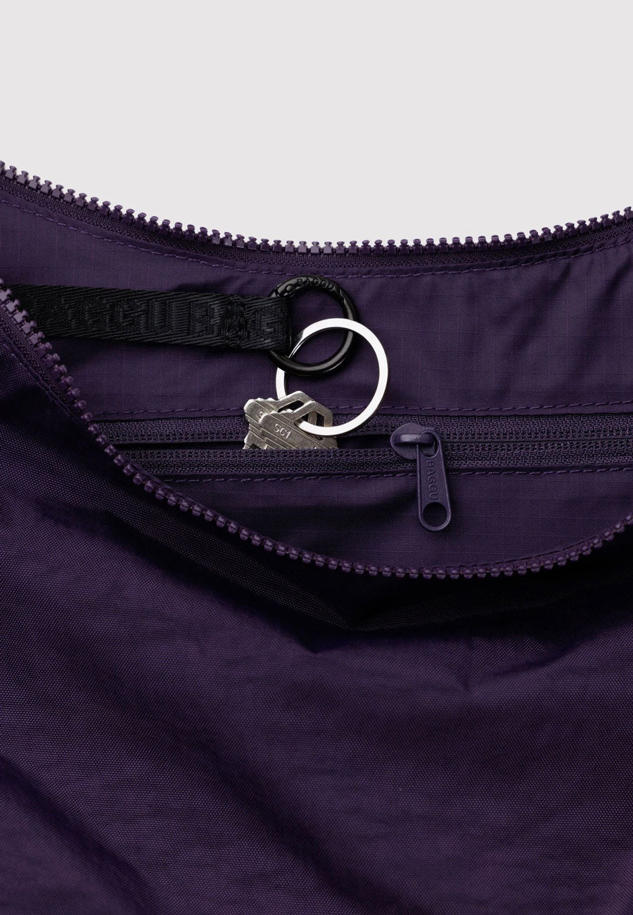 Baggu Medium Nylon Crescent Bag Fig