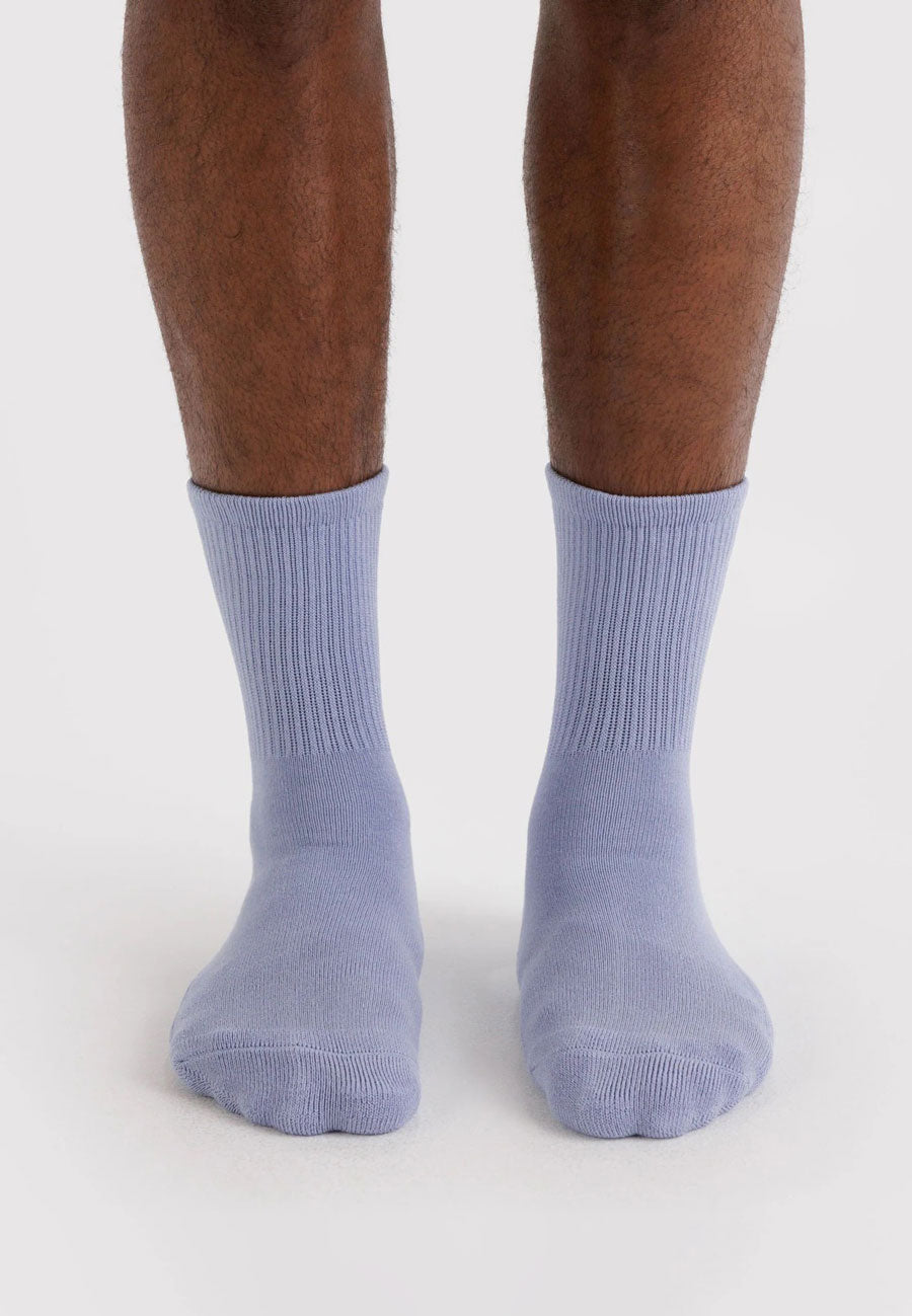 Baggu Ribbed Sock Mist