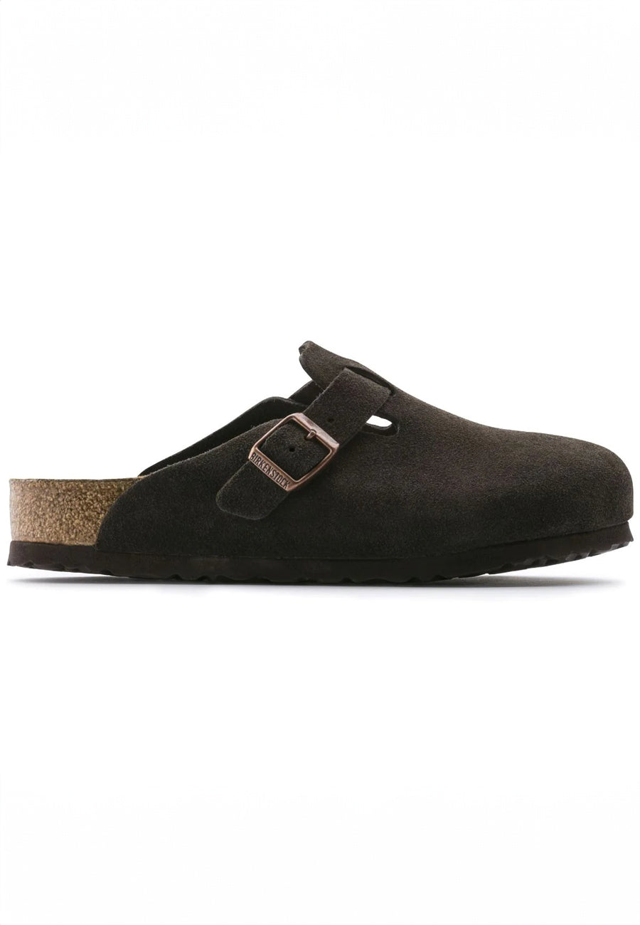 Birkenstock Boston SFB Suede Mocha