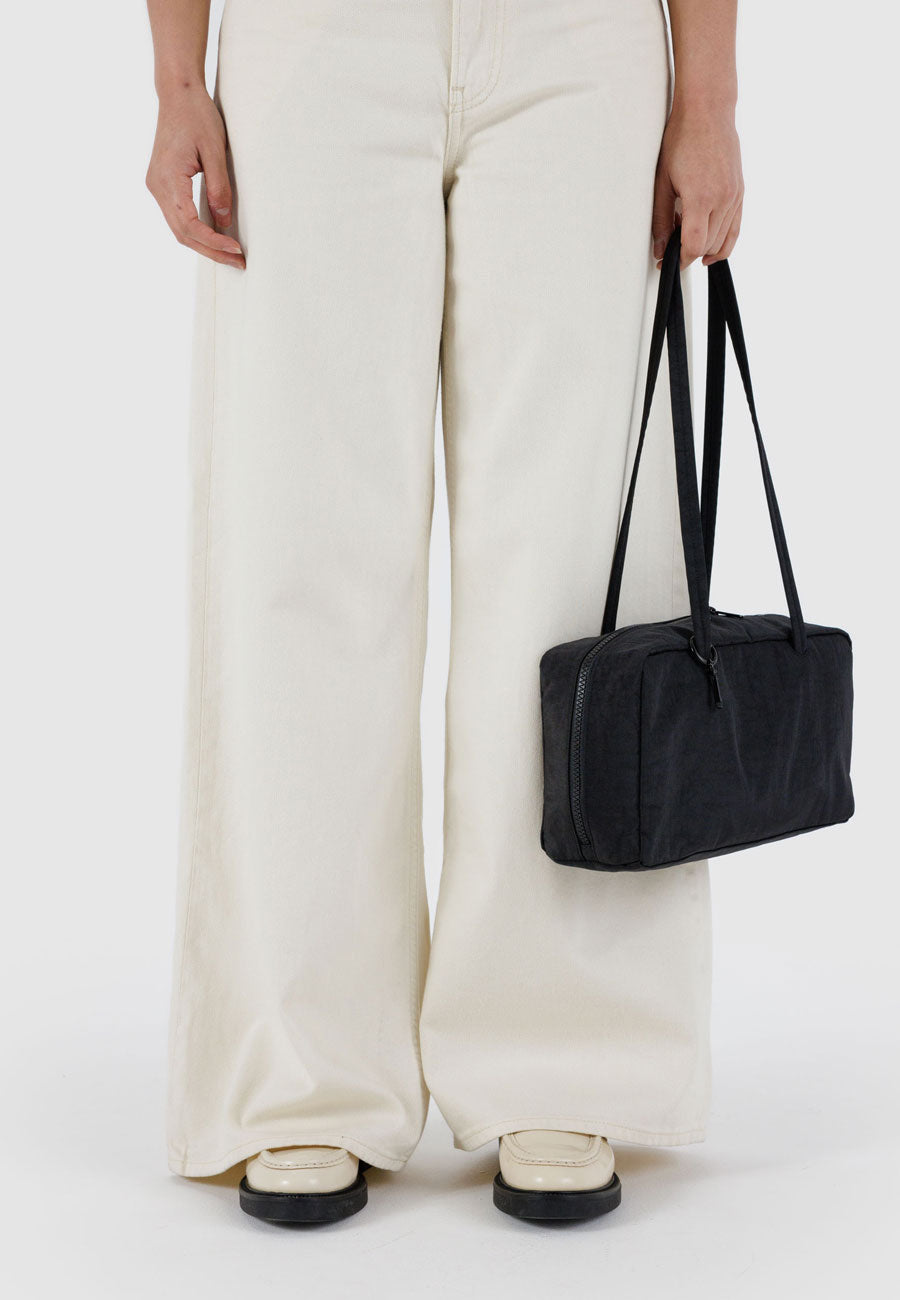Baggu Nylon Bowler Bag Black