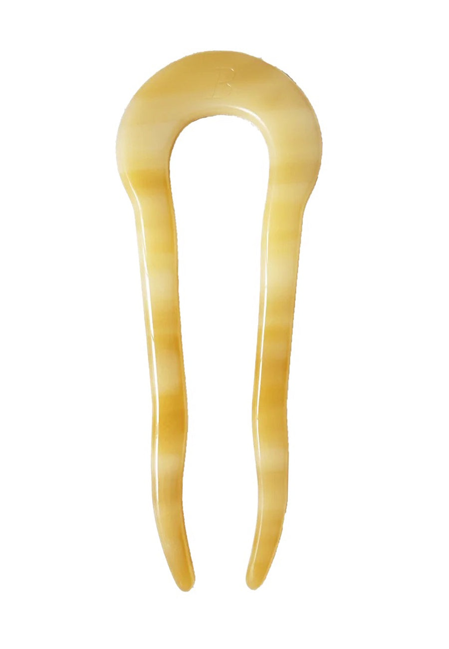 Buttermilk Accessories Brenda Hair Fork Shortbread Honey