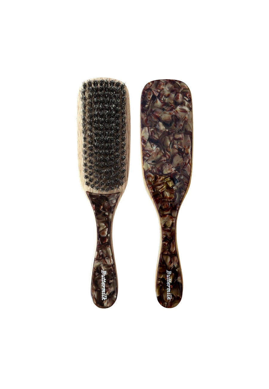 Buttermilk Accessories Benny Boar Bristle Brush Toasted
