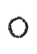 Buttermilk Accessories Mia Silk Scrunchie Black Seasame
