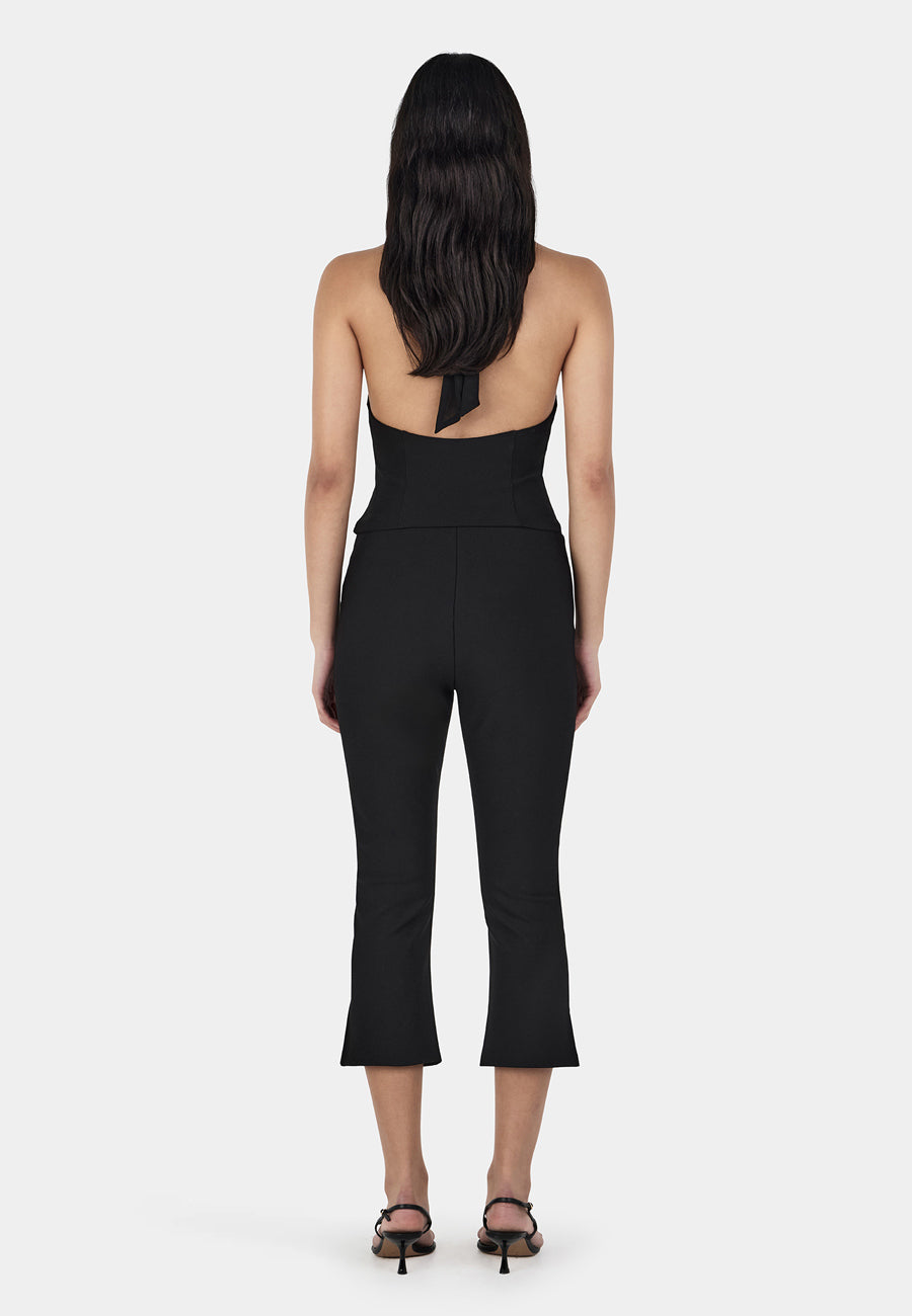 Ownley Chelsea Halter Top Black