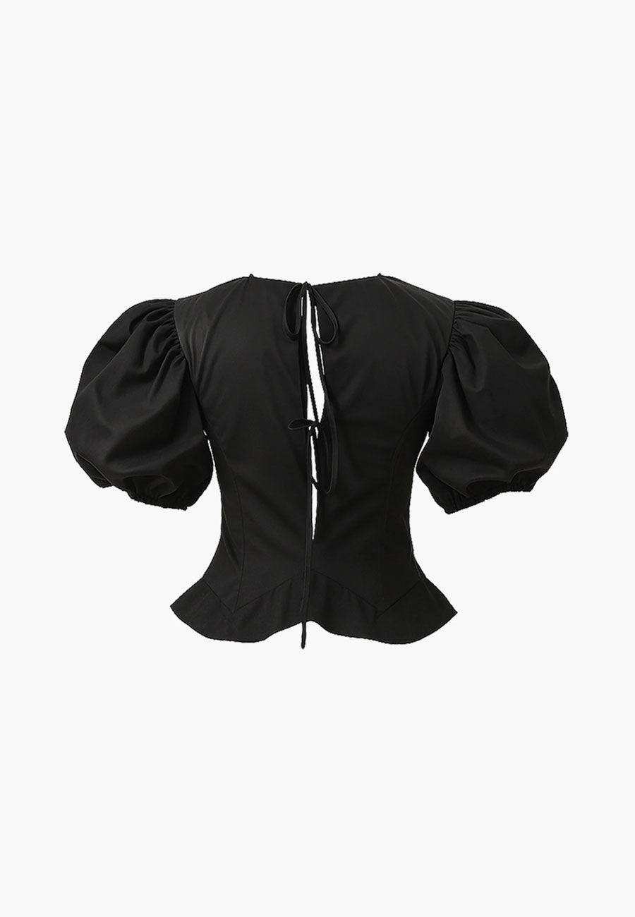 Chulle Koni Top Black