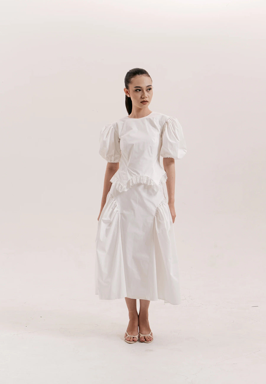 Chulle Koni Top White