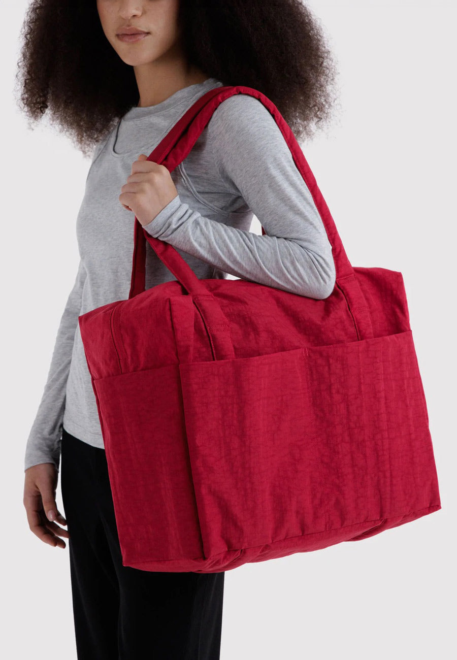 Baggu Cloud Carry-On Cherry