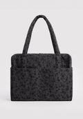 Baggu Cloud Carry-On Charcoal Ditsy Floral