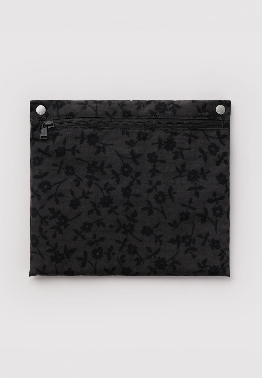 Baggu Cloud Carry-On Charcoal Ditsy Floral