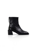 Commonplace Essentials Brooklyn Square Toe Boot Black