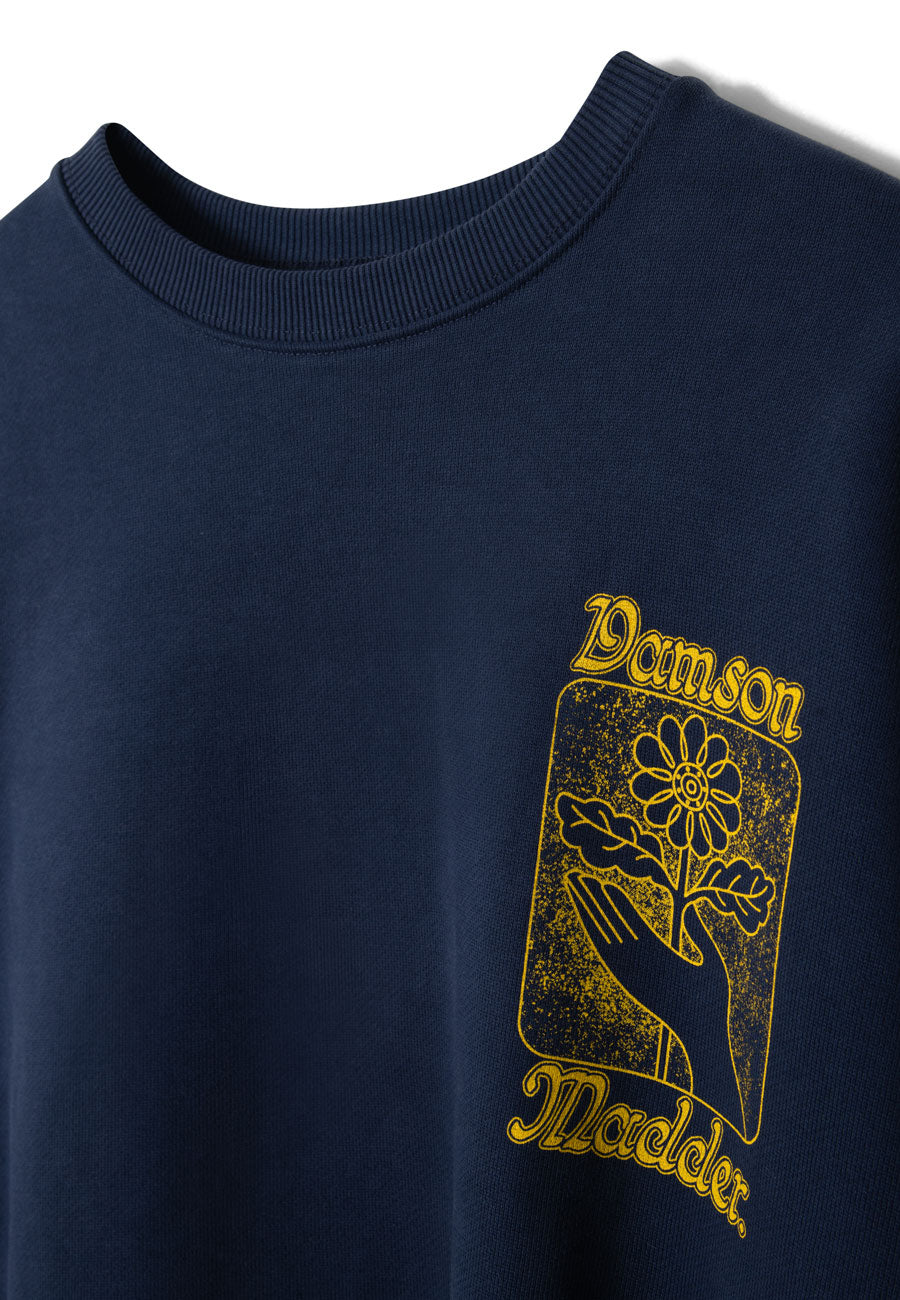 Damson Madder Daily Rituals Sweat Navy