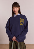 Damson Madder Daily Rituals Sweat Navy