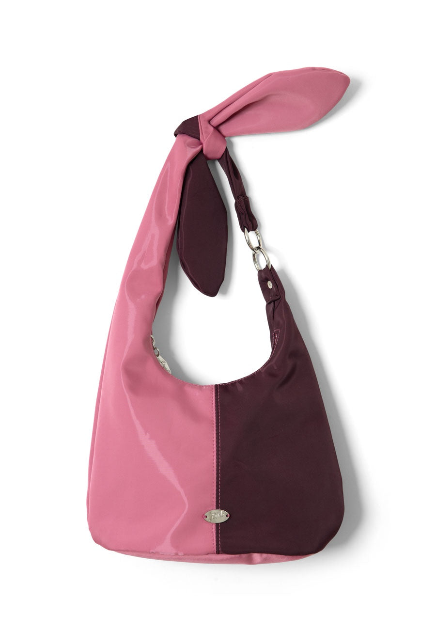 Damson Madder Gene Mini Tie Bag Pink/Burg
