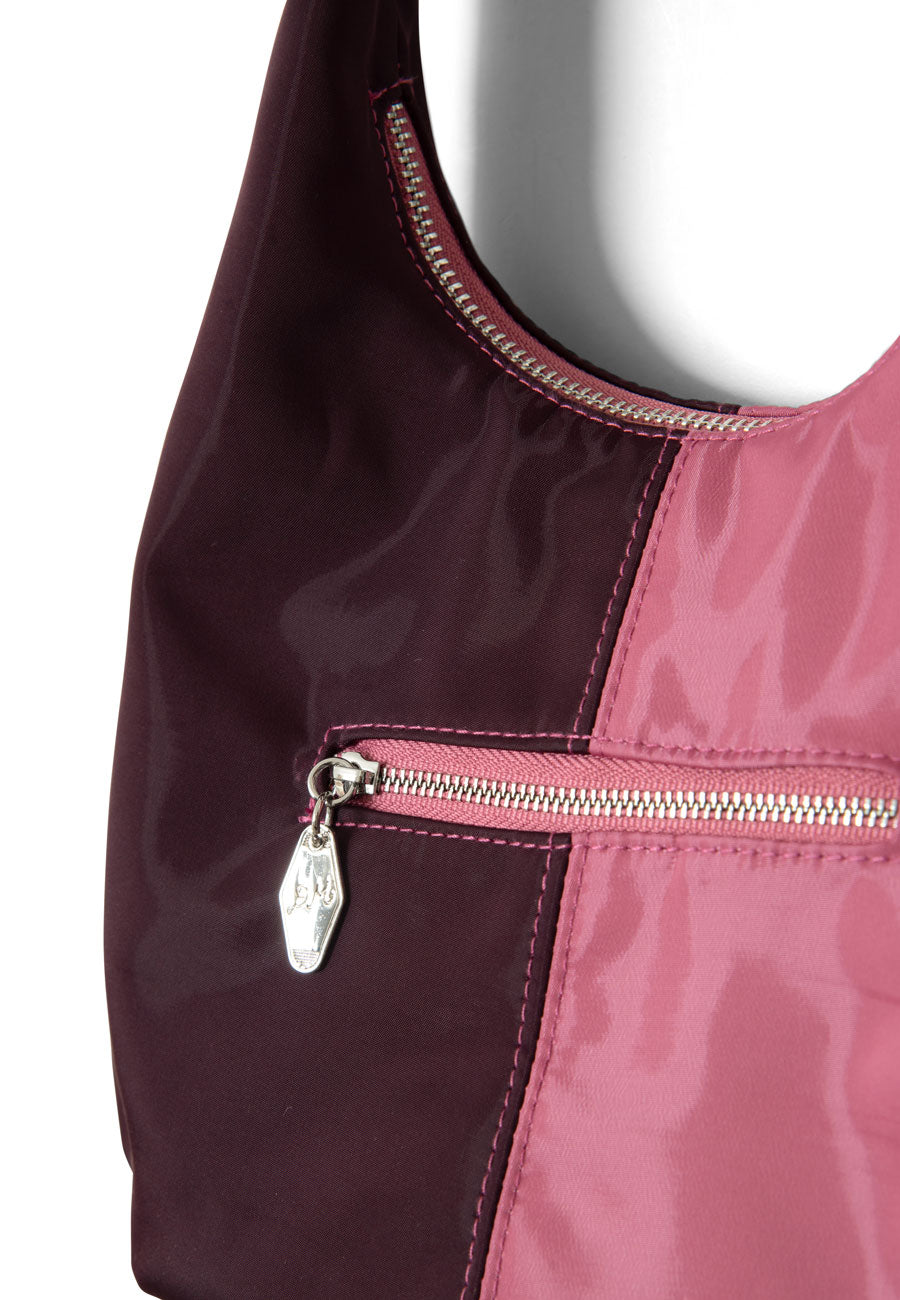 Damson Madder Gene Mini Tie Bag Pink/Burg