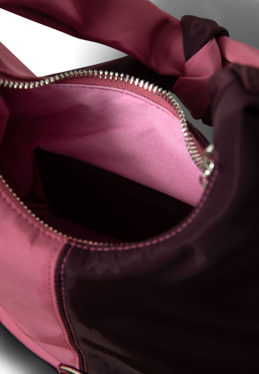 Damson Madder Gene Mini Tie Bag Pink/Burg