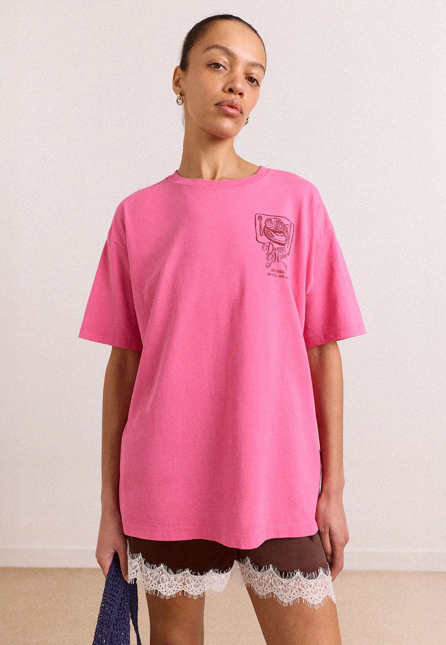 Damson Madder Gill of Dreams Graphic Tee Pink