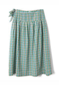 Damson Madder Josie Midi Skirt Picnic Check