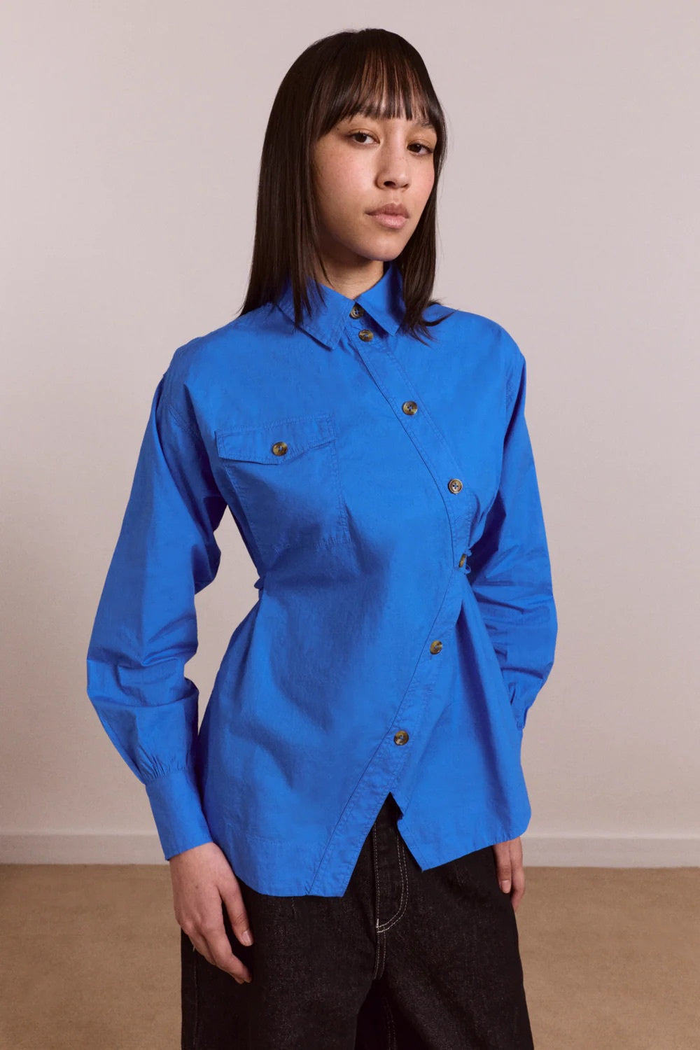Damson Madder Lux Shirt Blue