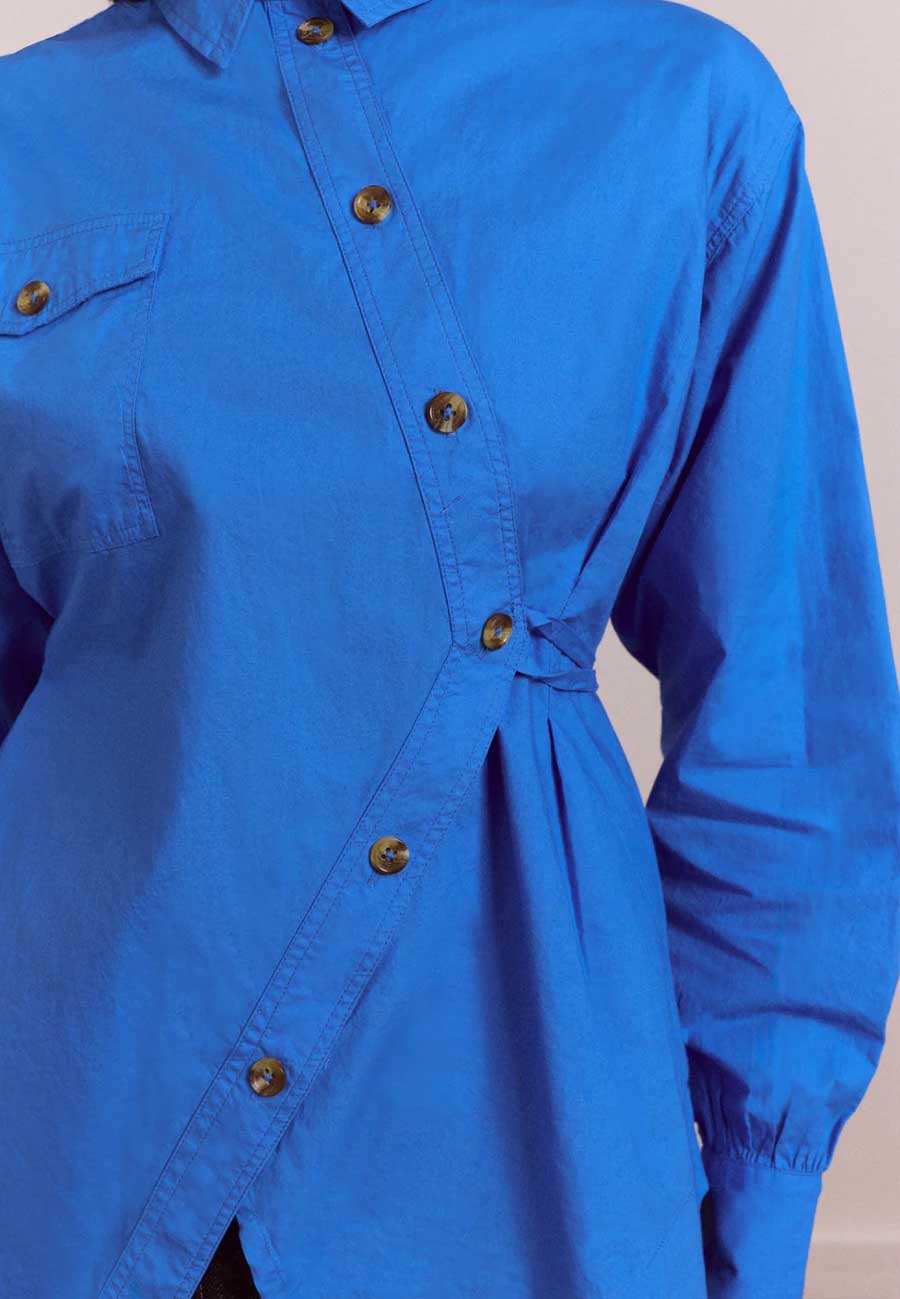 Damson Madder Lux Shirt Blue