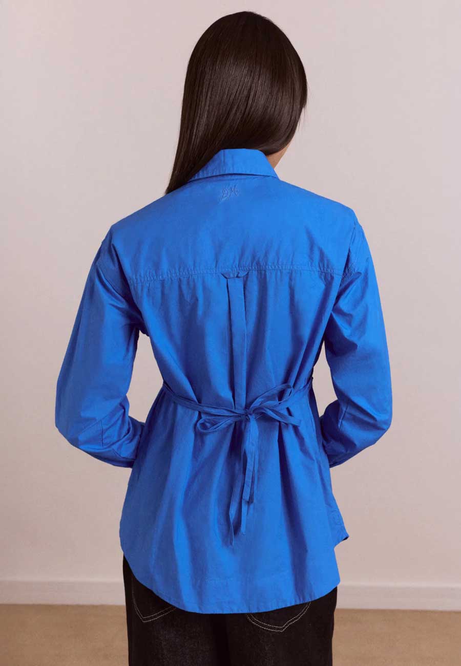 Damson Madder Lux Shirt Blue