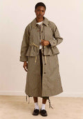 Damson Madder Myrtle Trench Navy Gingham