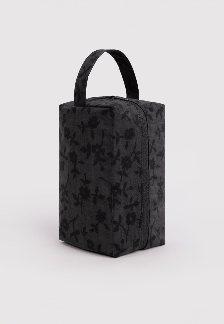 Baggu Dopp Kit Charcoal Ditsy Floral