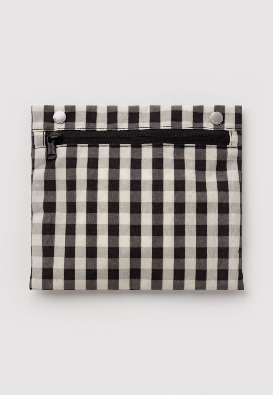 Baggu Everyday Cloud Bag Black and Cream Gingham