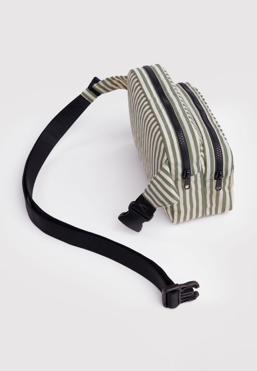 Baggu Fanny Pack Sage Stripe