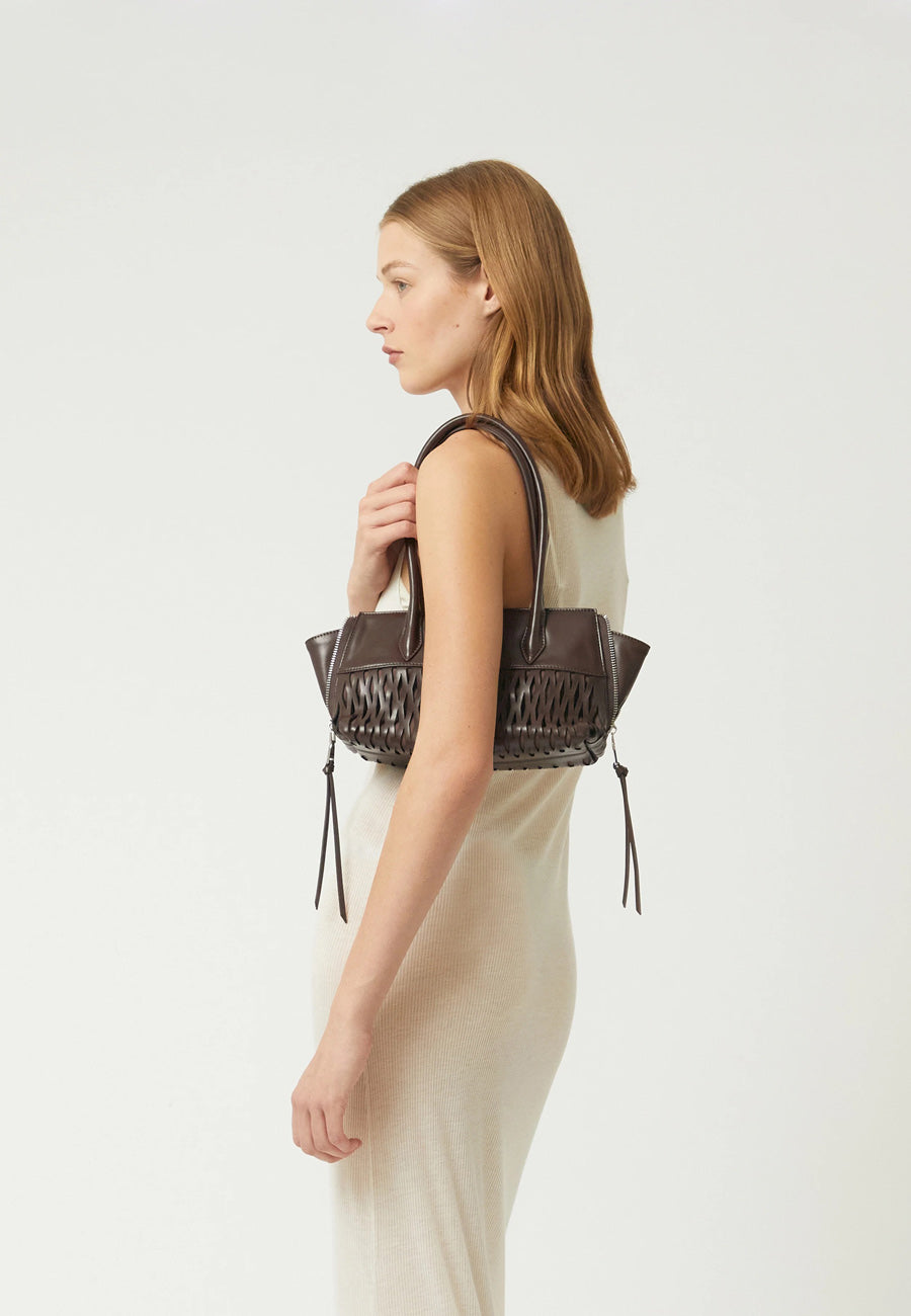 Brie Leon Faye Mini Tote Bag Ganache