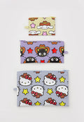 Baggu Flat Pouch Set Hello Kitty & Friends Western
