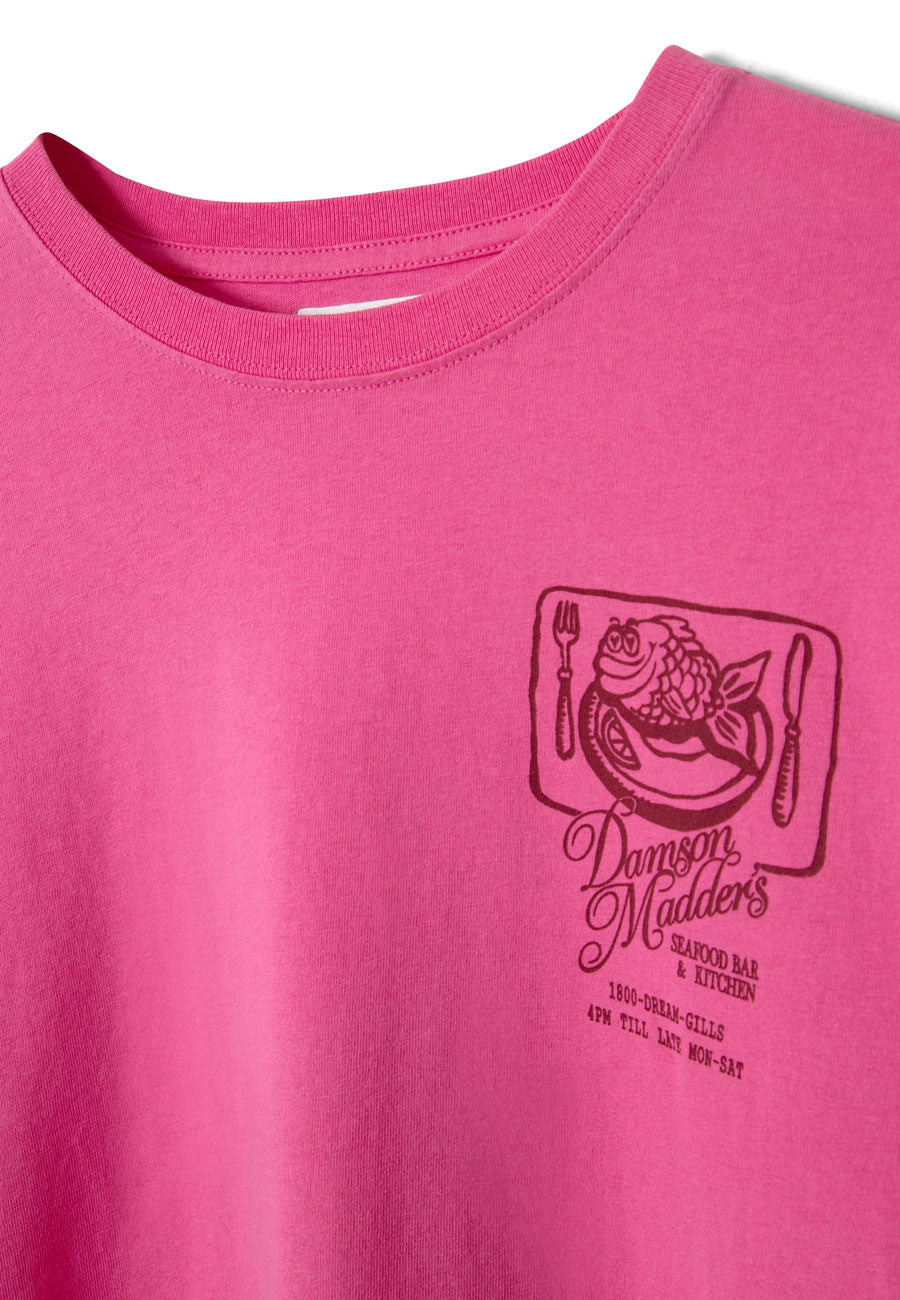 Damson Madder Gill of Dreams Graphic Tee Pink