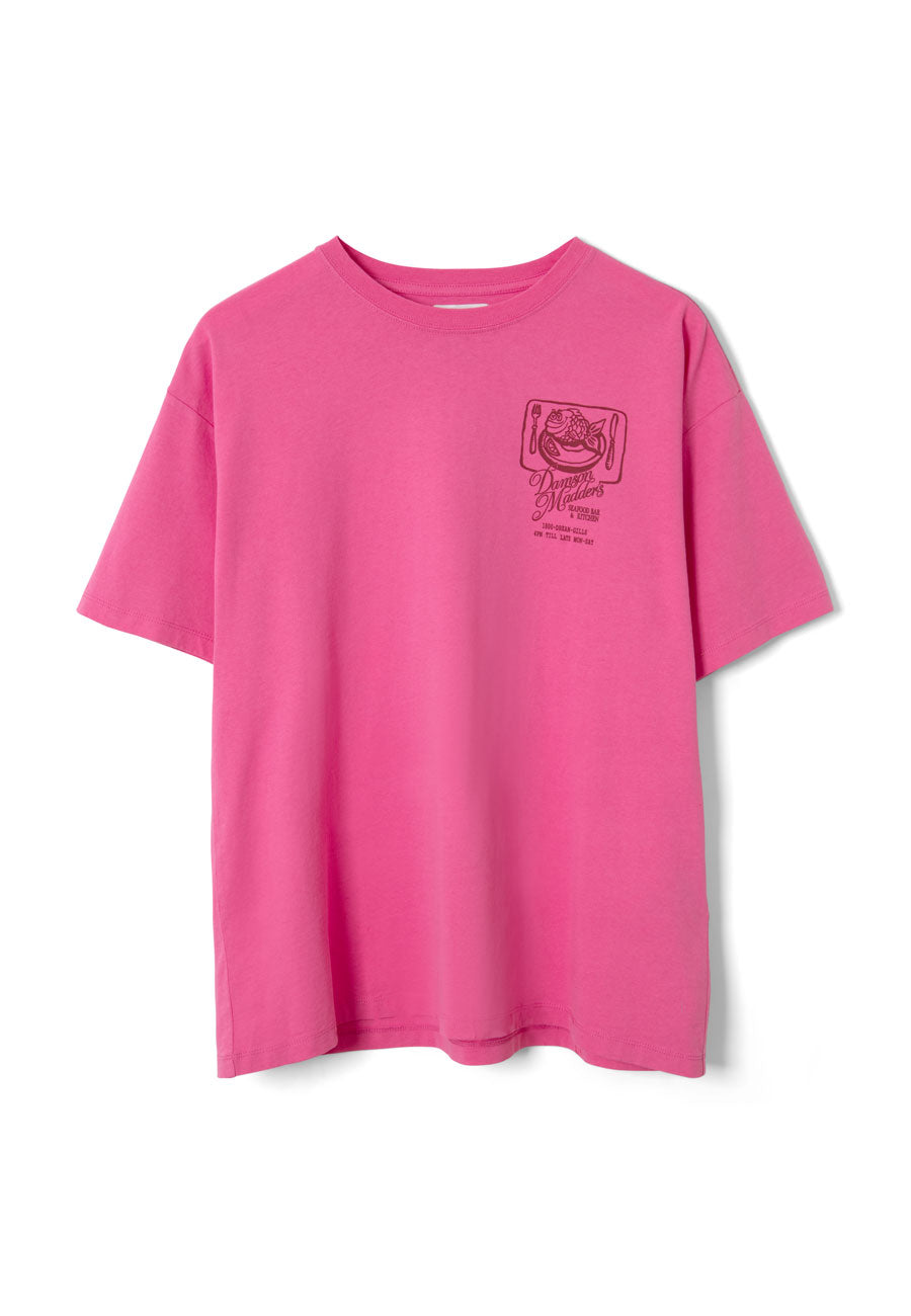 Damson Madder Gill of Dreams Graphic Tee Pink