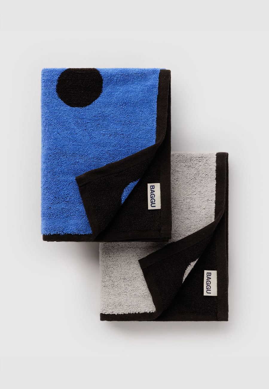 Baggu Hand Towel Set of 2 Polka Dot Mix